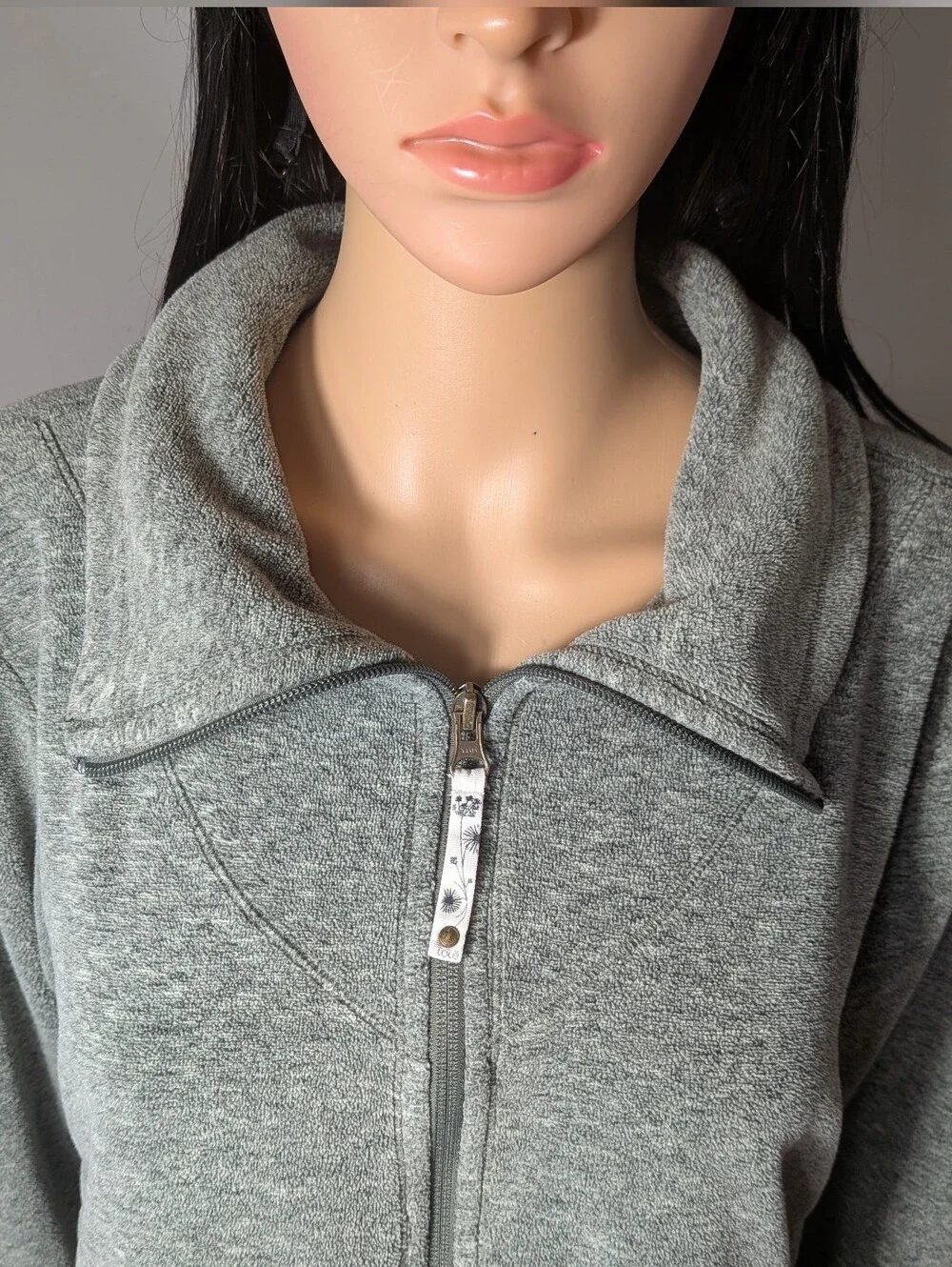 Lole Sage Green Fleece Full Zip